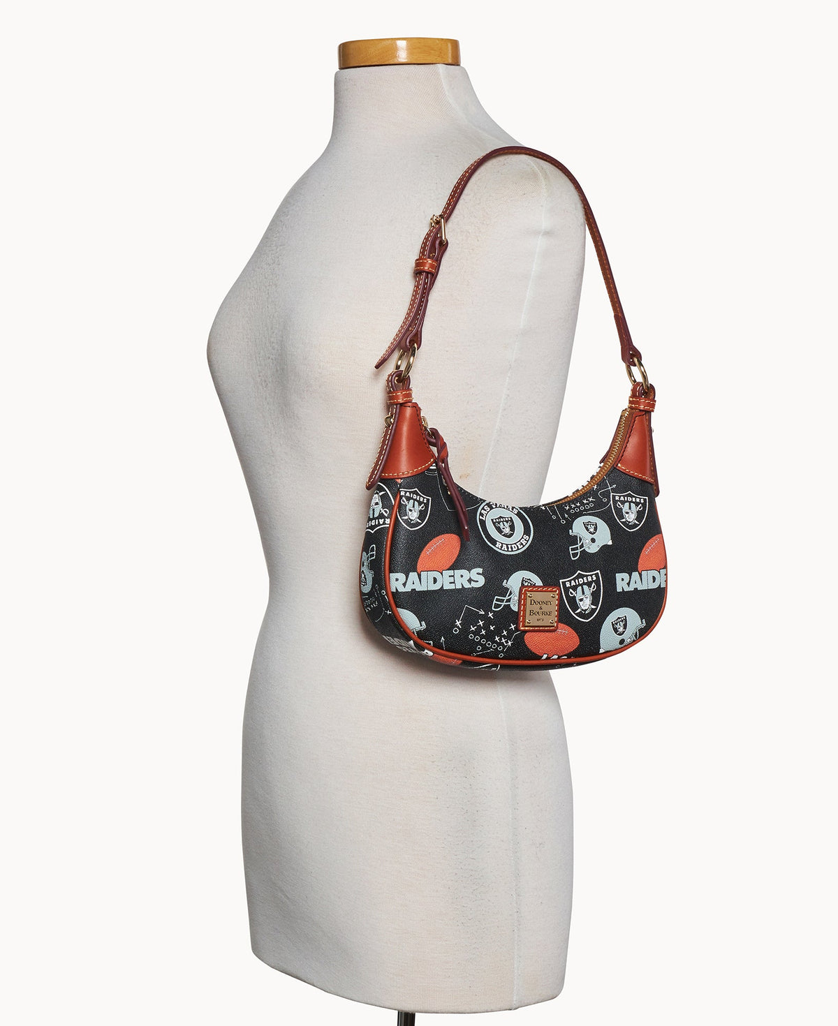 Dooney & Bourke NFL Raiders Hobo