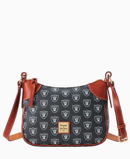 Dooney & Bourke NFL Raiders Crossbody Hobo 22