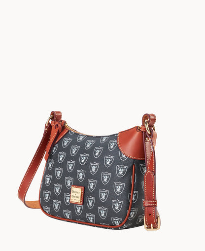 Dooney & Bourke NFL Raiders Crossbody Hobo 22