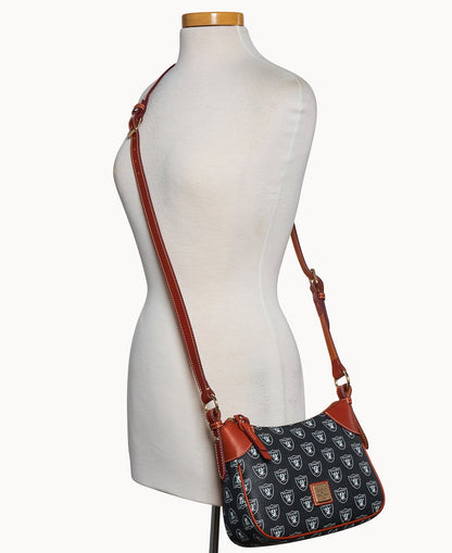 Dooney & Bourke NFL Raiders Crossbody Hobo 22