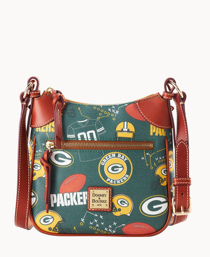 Dooney & Bourke NFL Packers Front Zip Crossbody