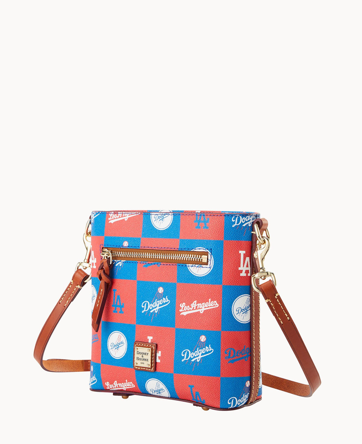 Dooney & Bourke MLB Dodgers Small Zip Crossbody