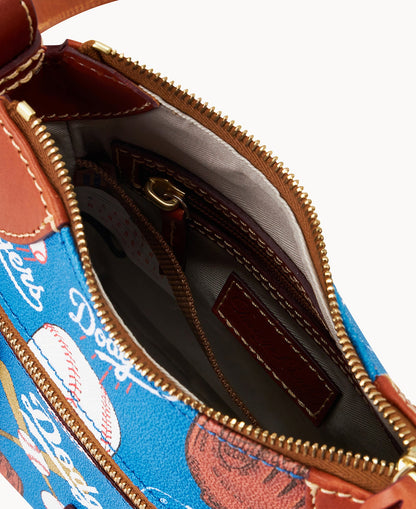 Dooney & Bourke MLB Dodgers Front Zip Crossbody