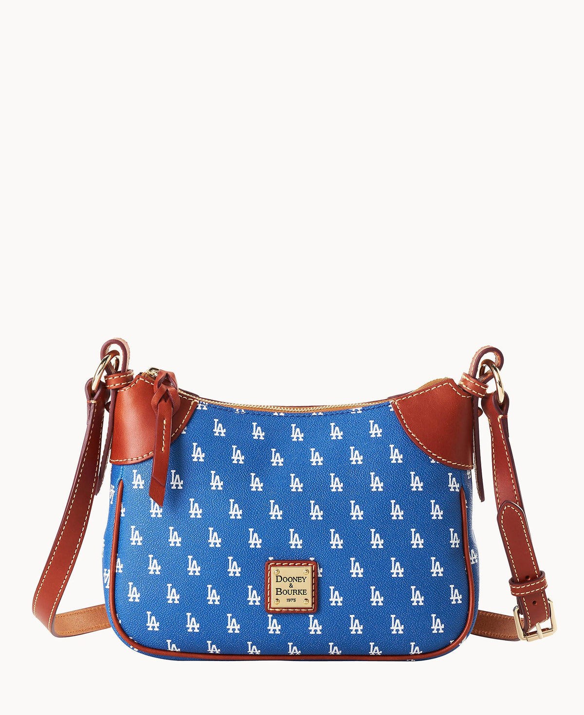 Dooney & Bourke MLB Dodgers Crossbody Hobo 22