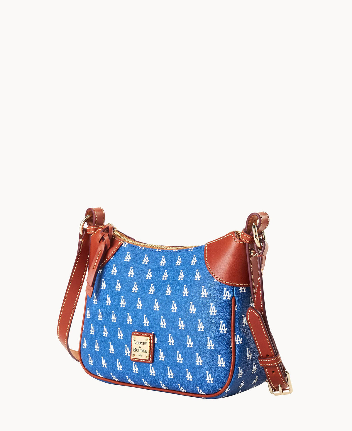 Dooney & Bourke MLB Dodgers Crossbody Hobo 22