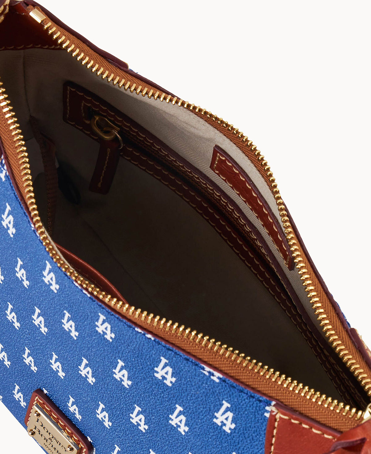 Dooney & Bourke MLB Dodgers Crossbody Hobo 22