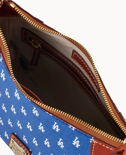Dooney & Bourke MLB Dodgers Crossbody Hobo 22