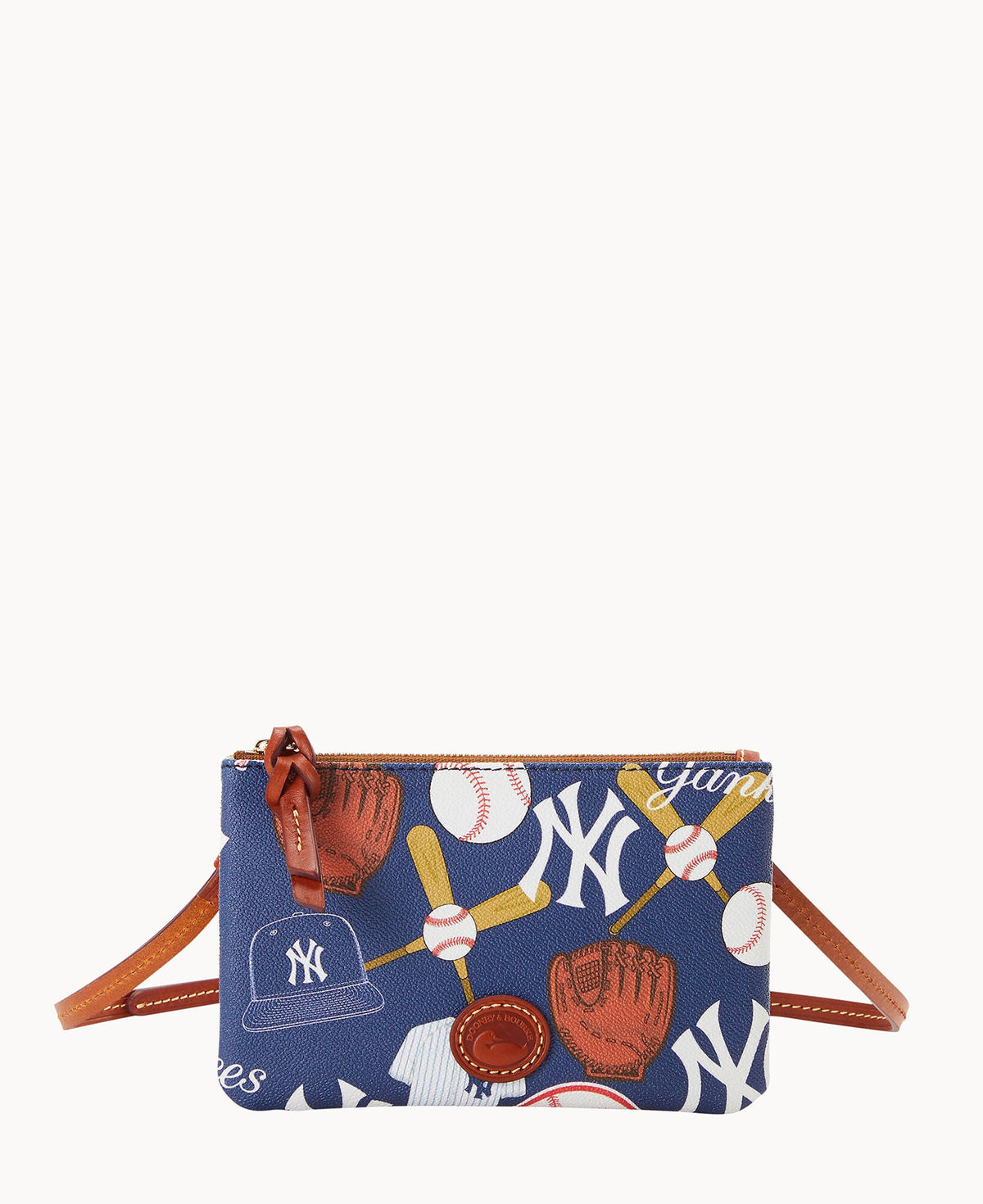 Dooney & Bourke MLB Yankees Top Zip Crossbody