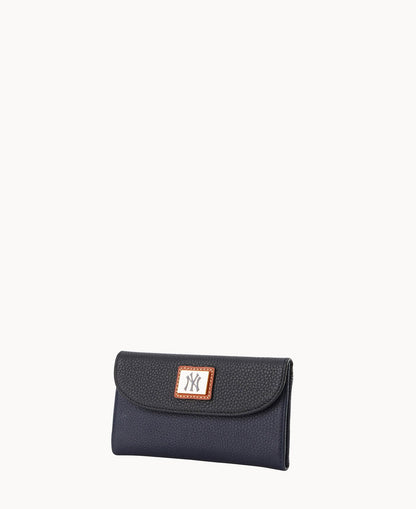 Dooney & Bourke MLB Yankees Continental Clutch