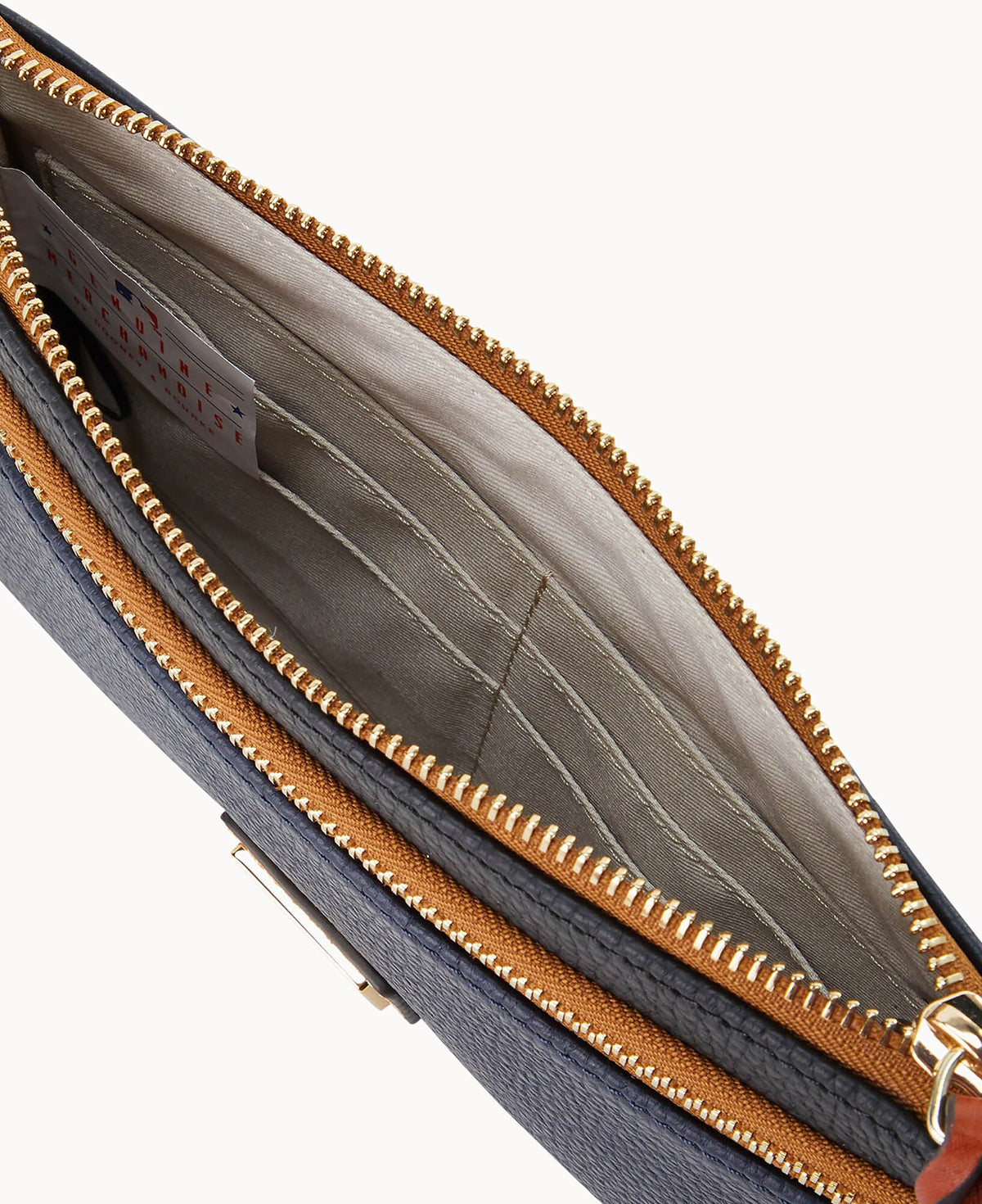 Dooney & Bourke MLB Yankees Double Zip Wristlet