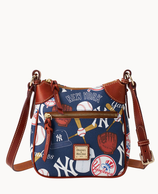 Dooney & Bourke MLB Yankees Front Zip Crossbody