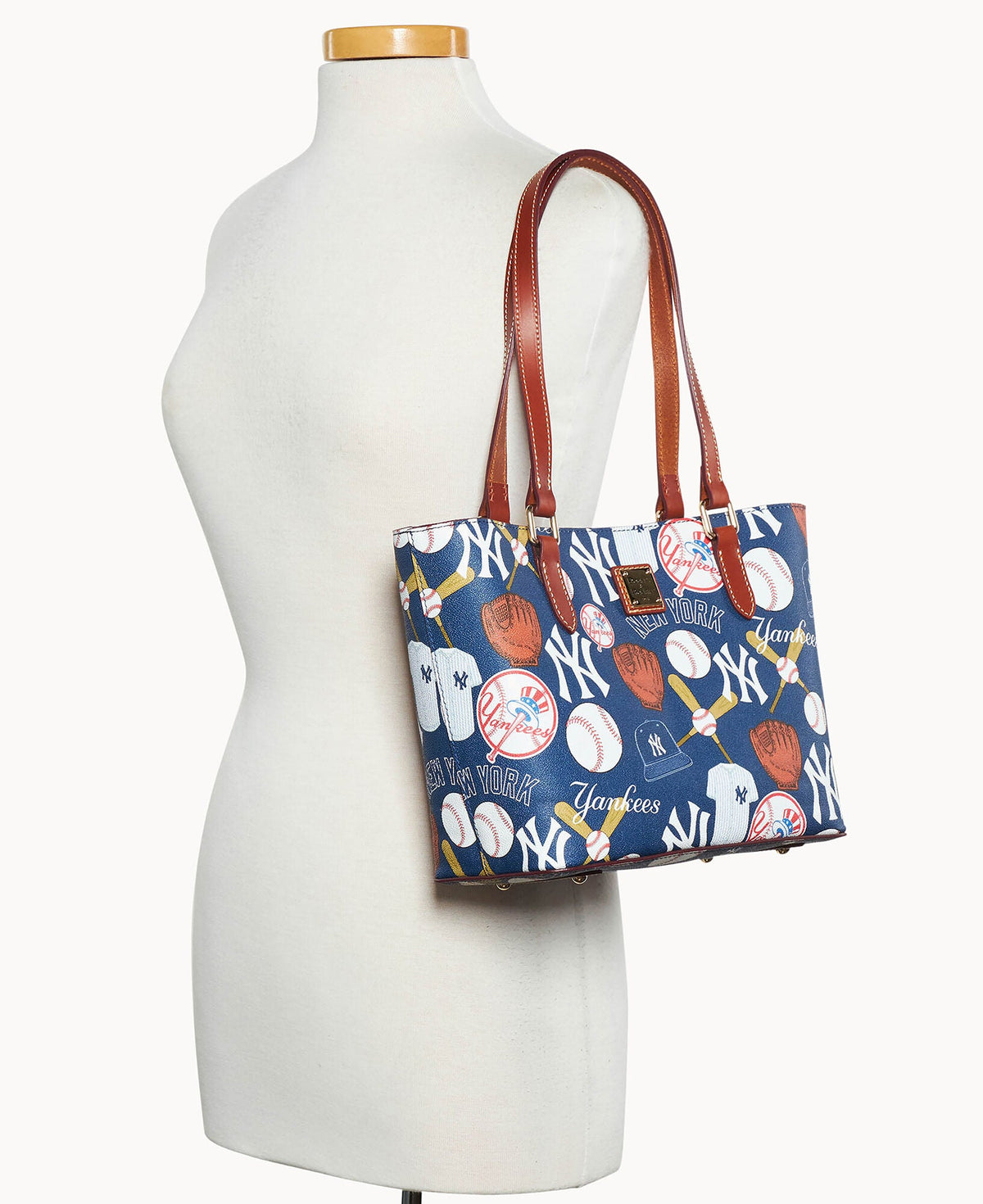 Dooney & Bourke MLB Yankees Small Jessie Tote
