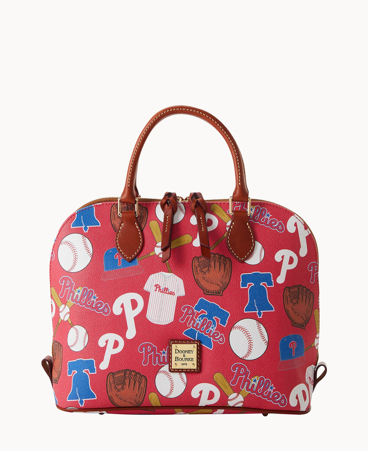 Dooney & Bourke MLB Phillies Zip Zip Satchel