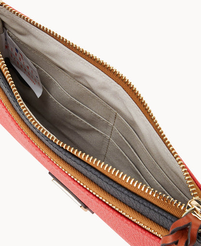 Dooney & Bourke MLB Phillies Double Zip Wristlet