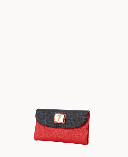 Dooney & Bourke MLB Phillies Continental Clutch