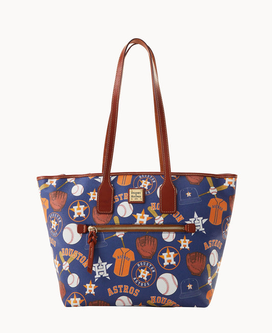 Dooney & Bourke MLB Astros Zip Tote