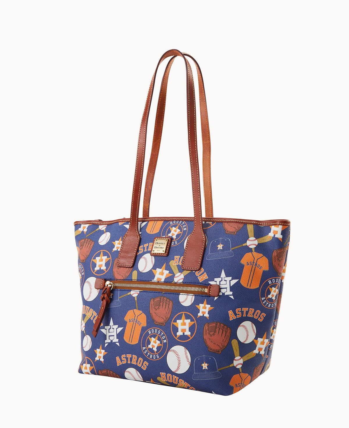 Dooney & Bourke MLB Astros Zip Tote