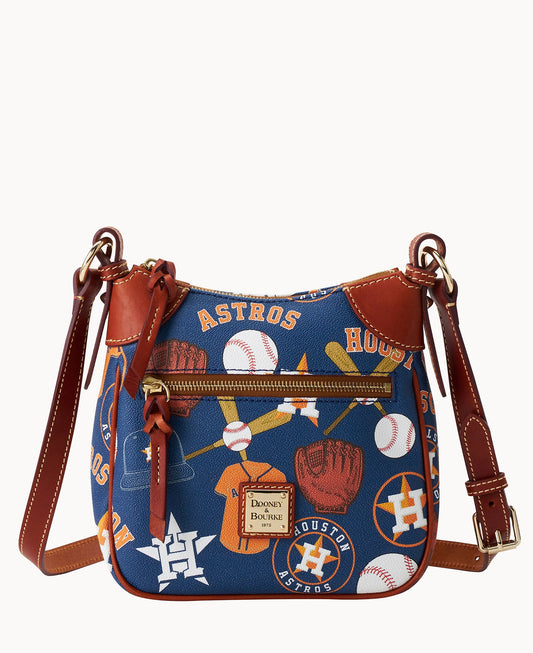 Dooney & Bourke MLB Astros Front Zip Crossbody