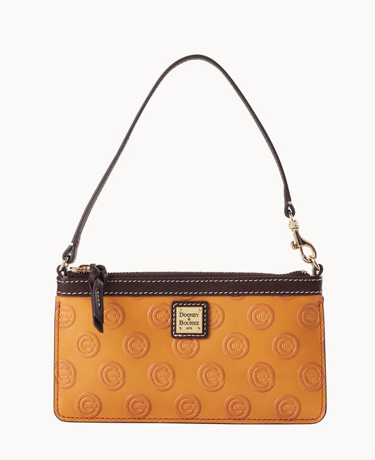 Dooney & Bourke MLB Cubs Large Slim Wristlet