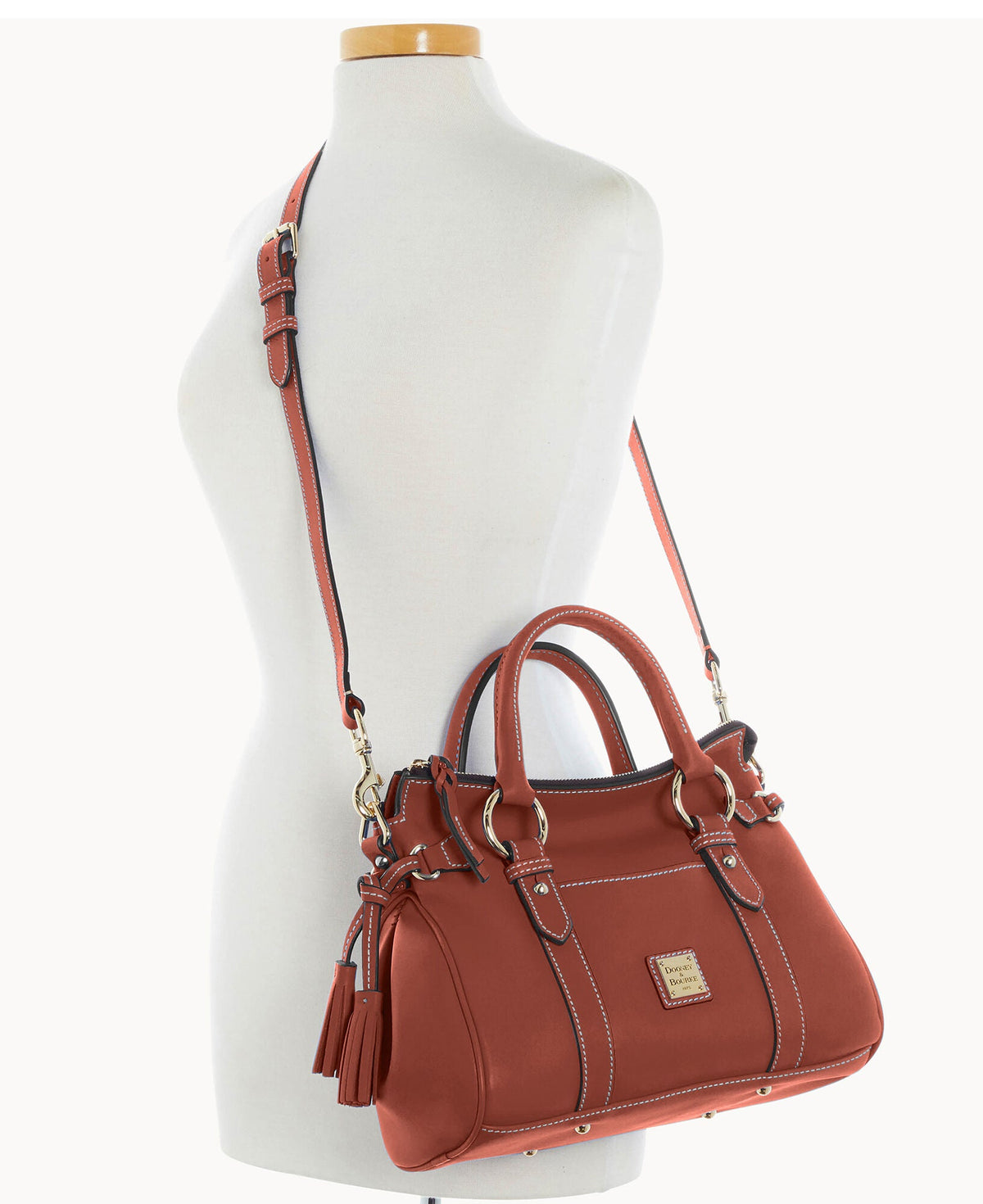 Dooney & Bourke Penrose Satchel 30 With Pocket