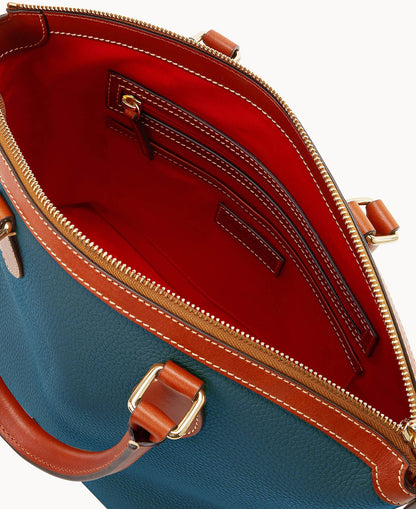 Dooney & Bourke Pebble Grain Domed Satchel