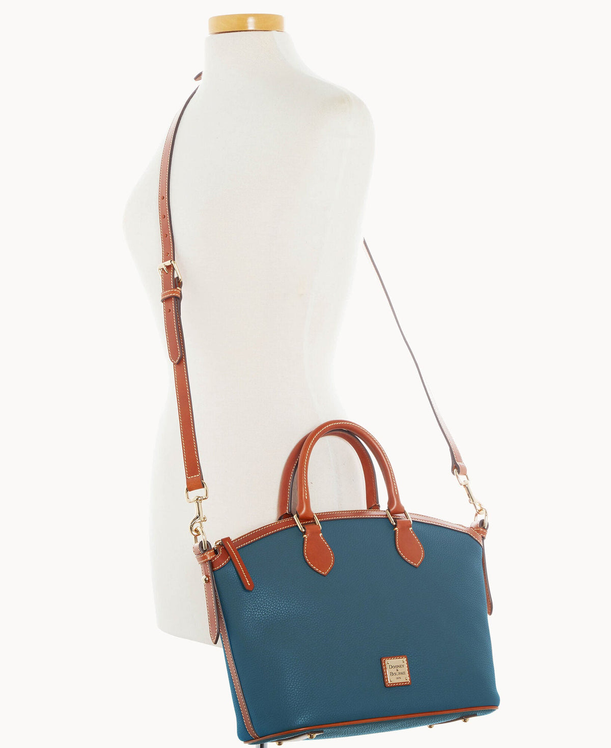 Dooney & Bourke Pebble Grain Domed Satchel