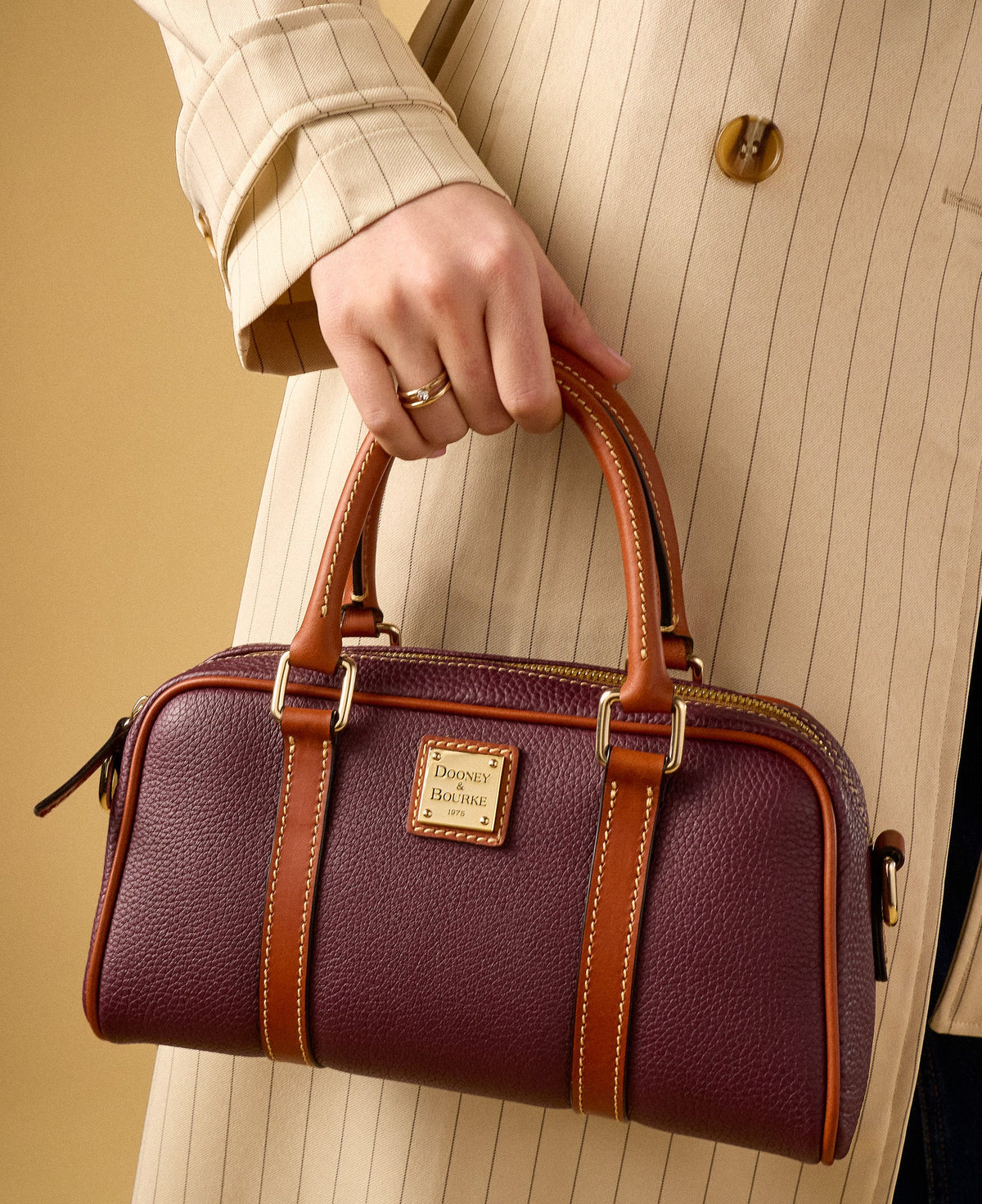 Dooney & Bourke Pebble Grain Satchel 28