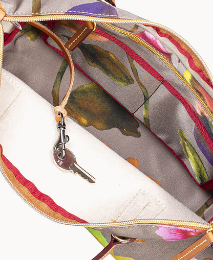 Dooney & Bourke Roberta Pieri Flower Classic Small Robertina Tote