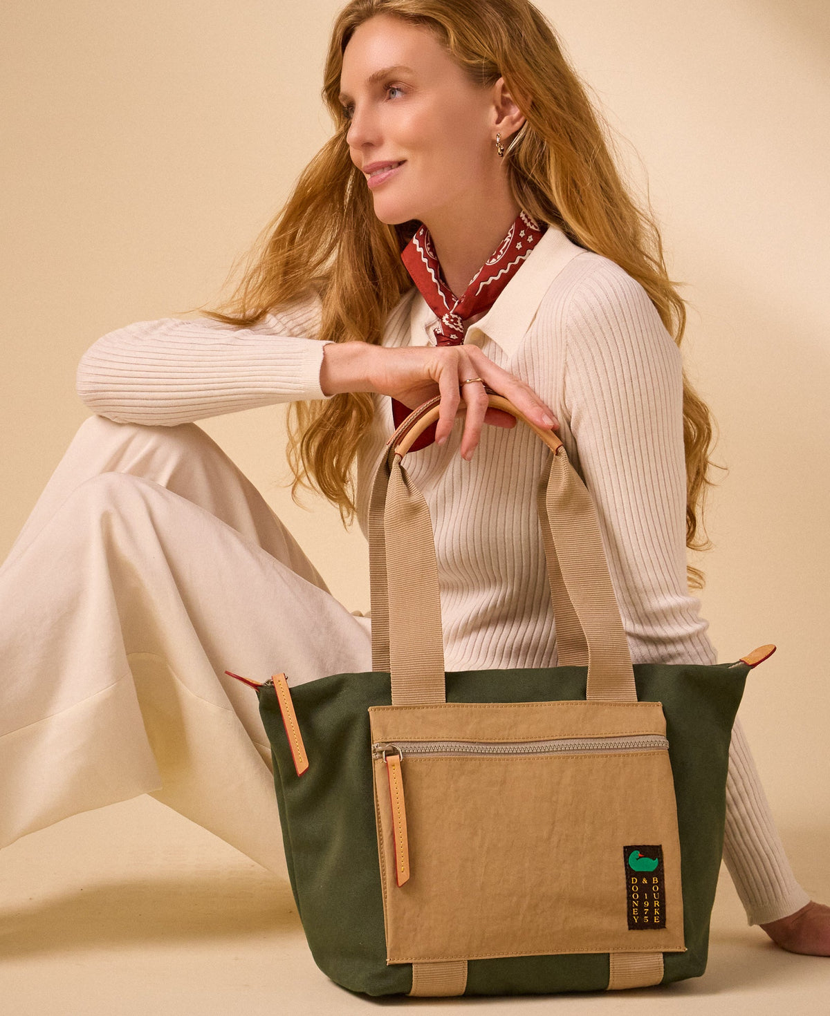 Dooney & Bourke Canvas Carryall 28 with Pocket