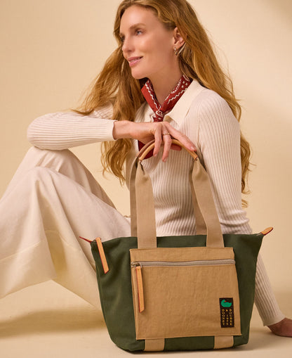 Dooney & Bourke Canvas Carryall 28 with Pocket