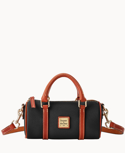 Dooney & Bourke Pebble Grain Crossbody Barrel Satchel 20