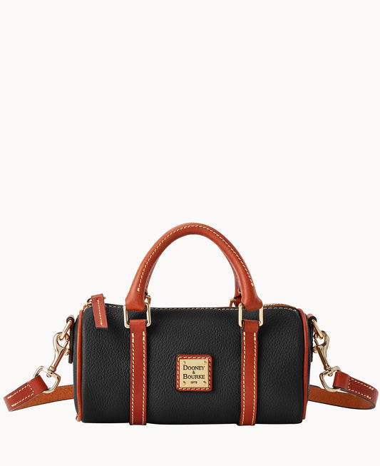 Dooney & Bourke Pebble Grain Crossbody Barrel Satchel 20