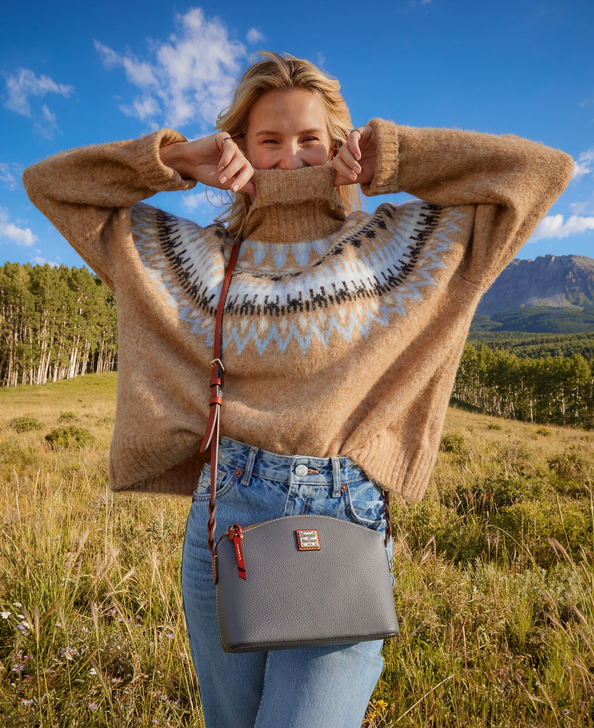 Dooney & Bourke Pebble Grain Penny Crossbody