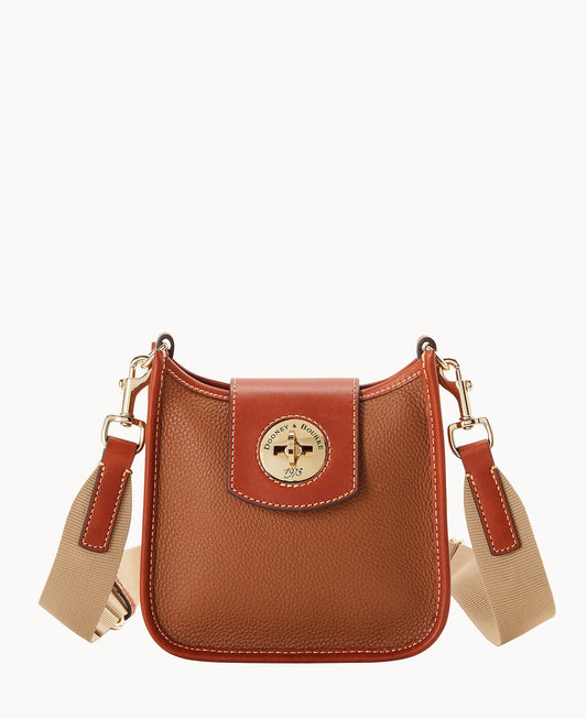 Dooney & Bourke Pebble Turnlock Messenger 20