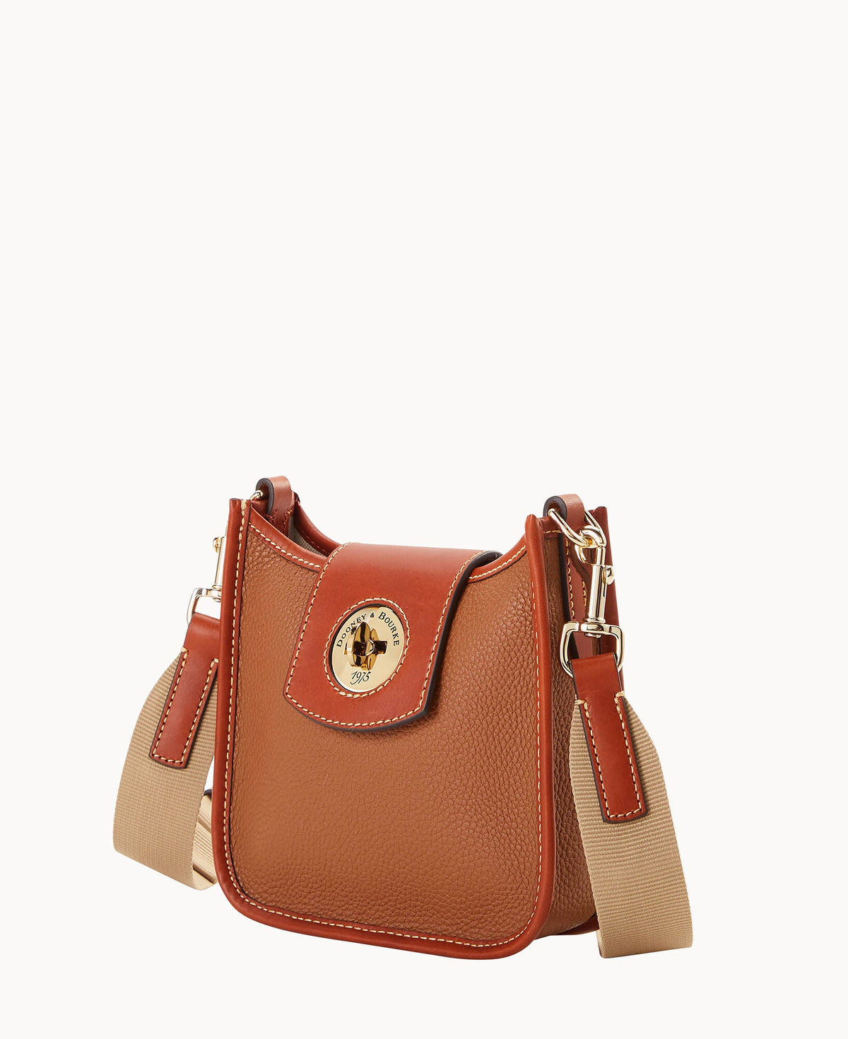 Dooney & Bourke Pebble Turnlock Messenger 20