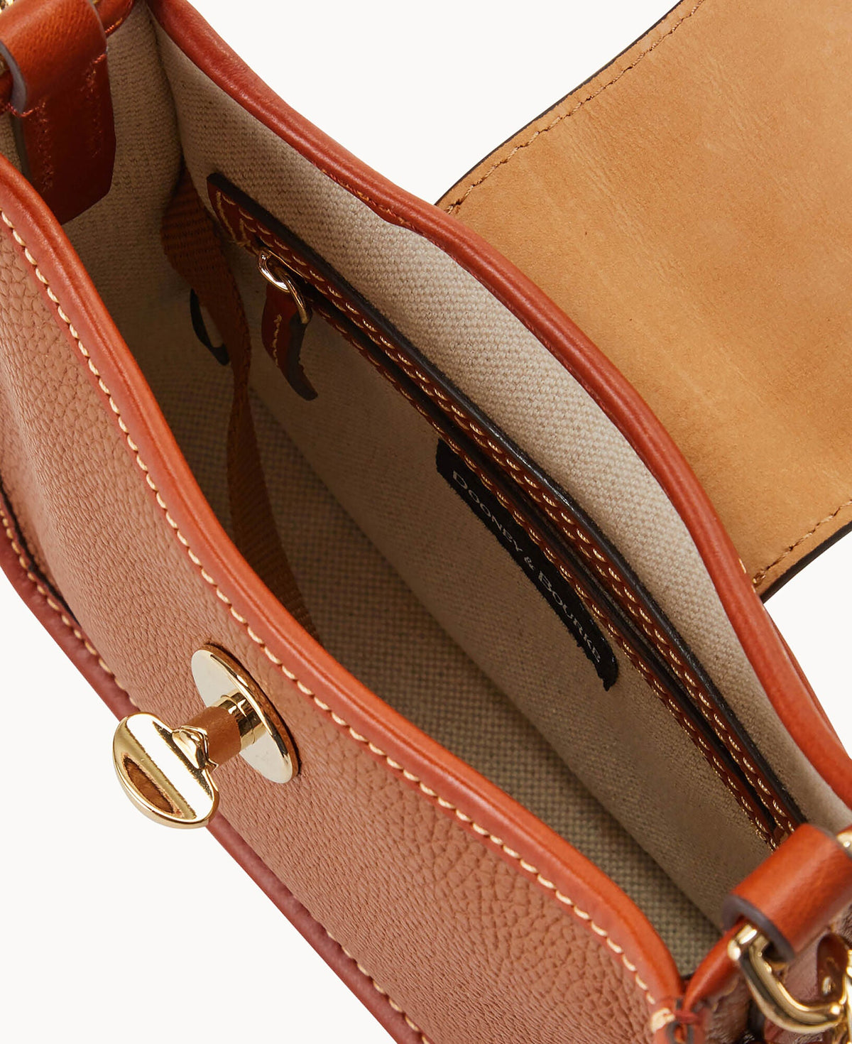 Dooney & Bourke Pebble Turnlock Messenger 20
