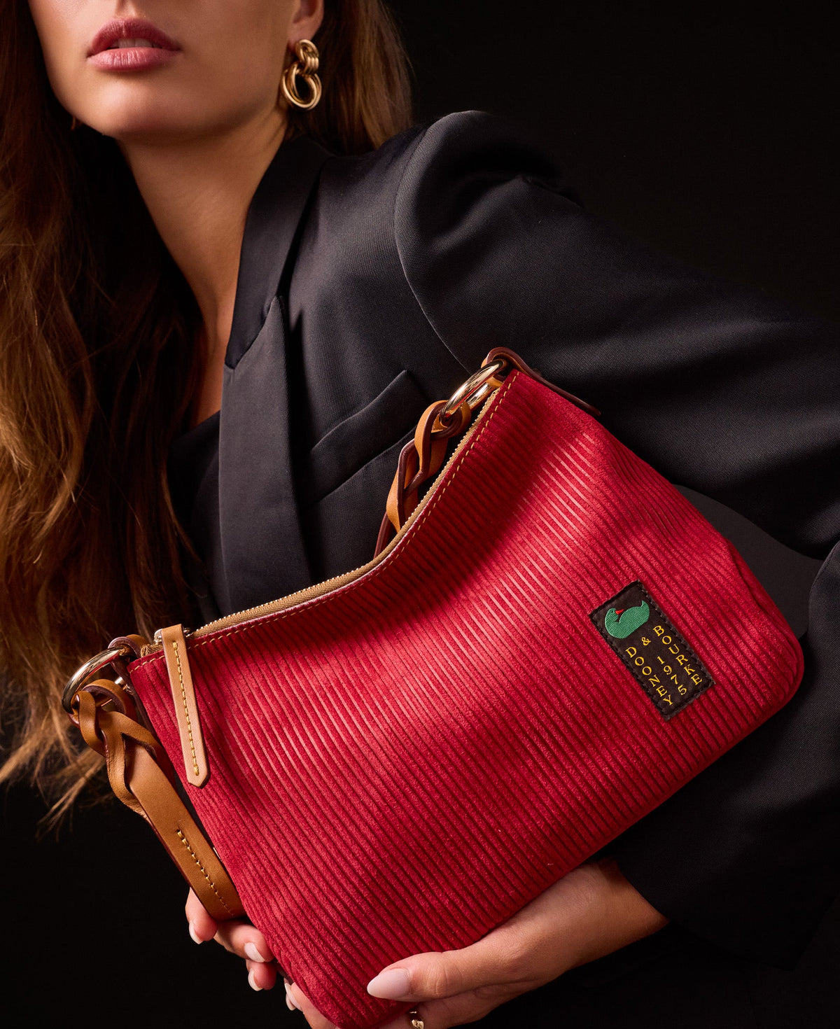 Dooney & Bourke Suede Chloe 25
