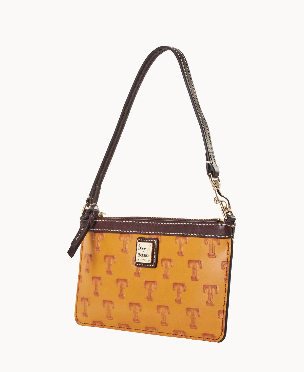 Dooney & Bourke MLB Rangers Large Slim Wristlet
