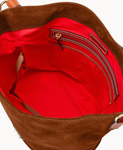 Dooney & Bourke Suede Thea Feed Bag