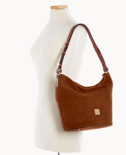 Dooney & Bourke Suede Thea Feed Bag