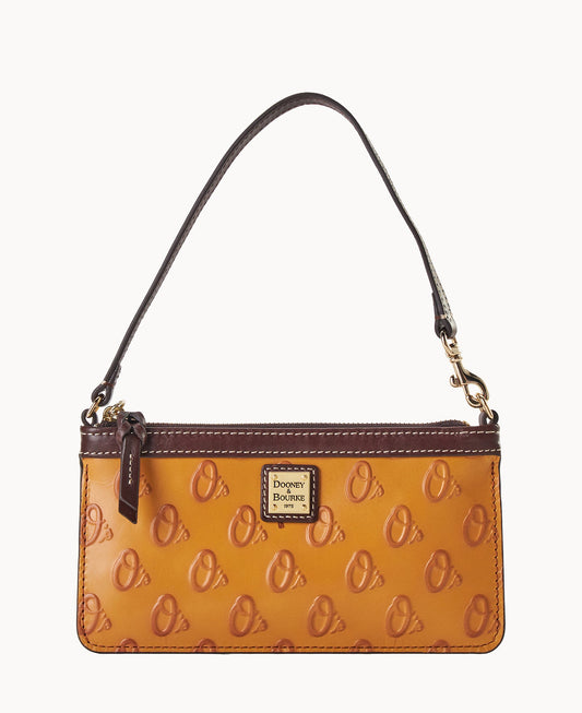 Dooney & Bourke MLB Orioles Large Slim Wristlet