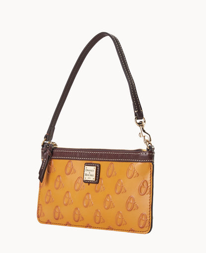 Dooney & Bourke MLB Orioles Large Slim Wristlet
