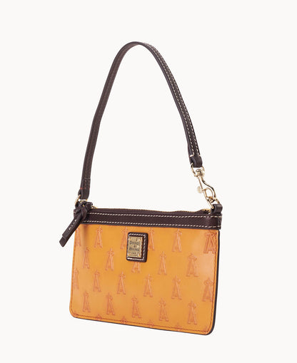 Dooney & Bourke MLB Angels Large Slim Wristlet