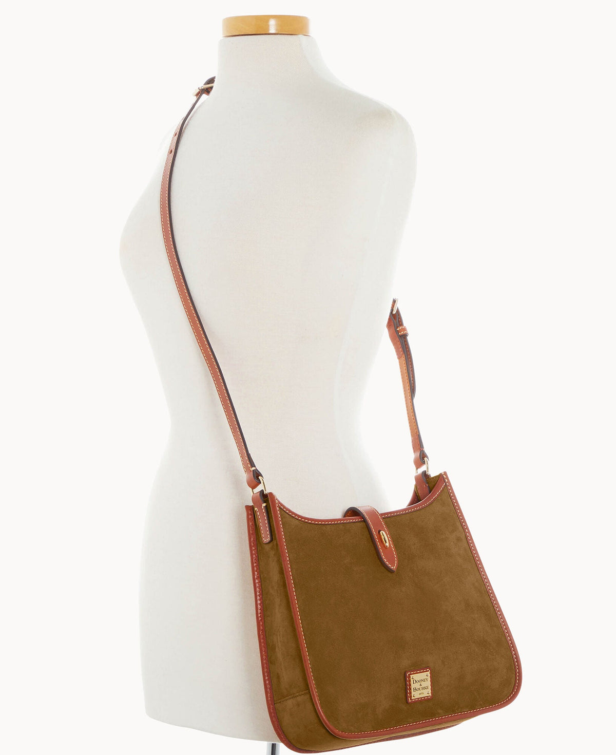 Dooney & Bourke Suede Messenger Crossbody