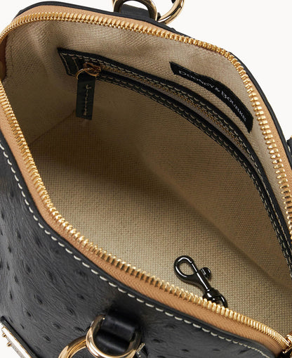 Dooney & Bourke Ostrich Small Satchel