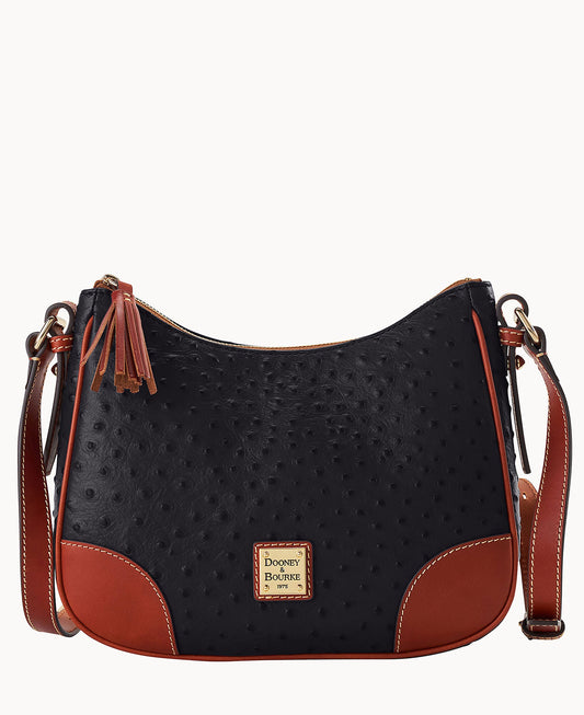 Dooney & Bourke Ostrich Crossbody Hobo