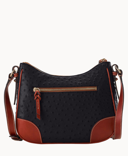 Dooney & Bourke Ostrich Crossbody Hobo