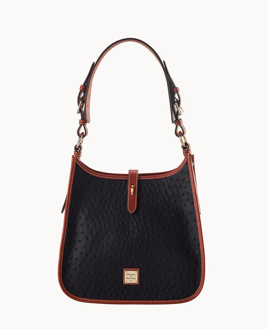 Dooney & Bourke Ostrich Large Messenger