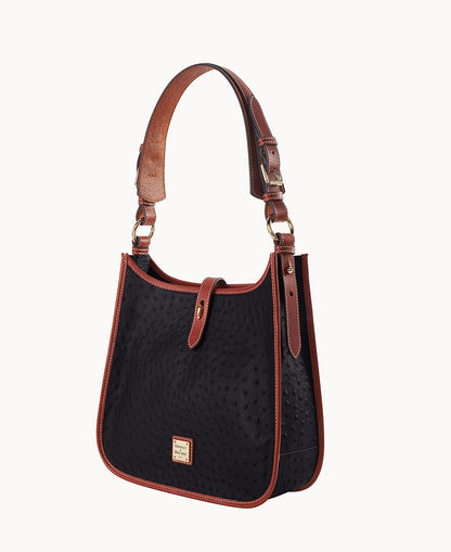 Dooney & Bourke Ostrich Large Messenger