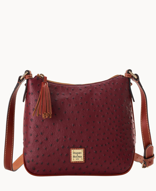 Dooney & Bourke Ostrich Crossbody Hobo